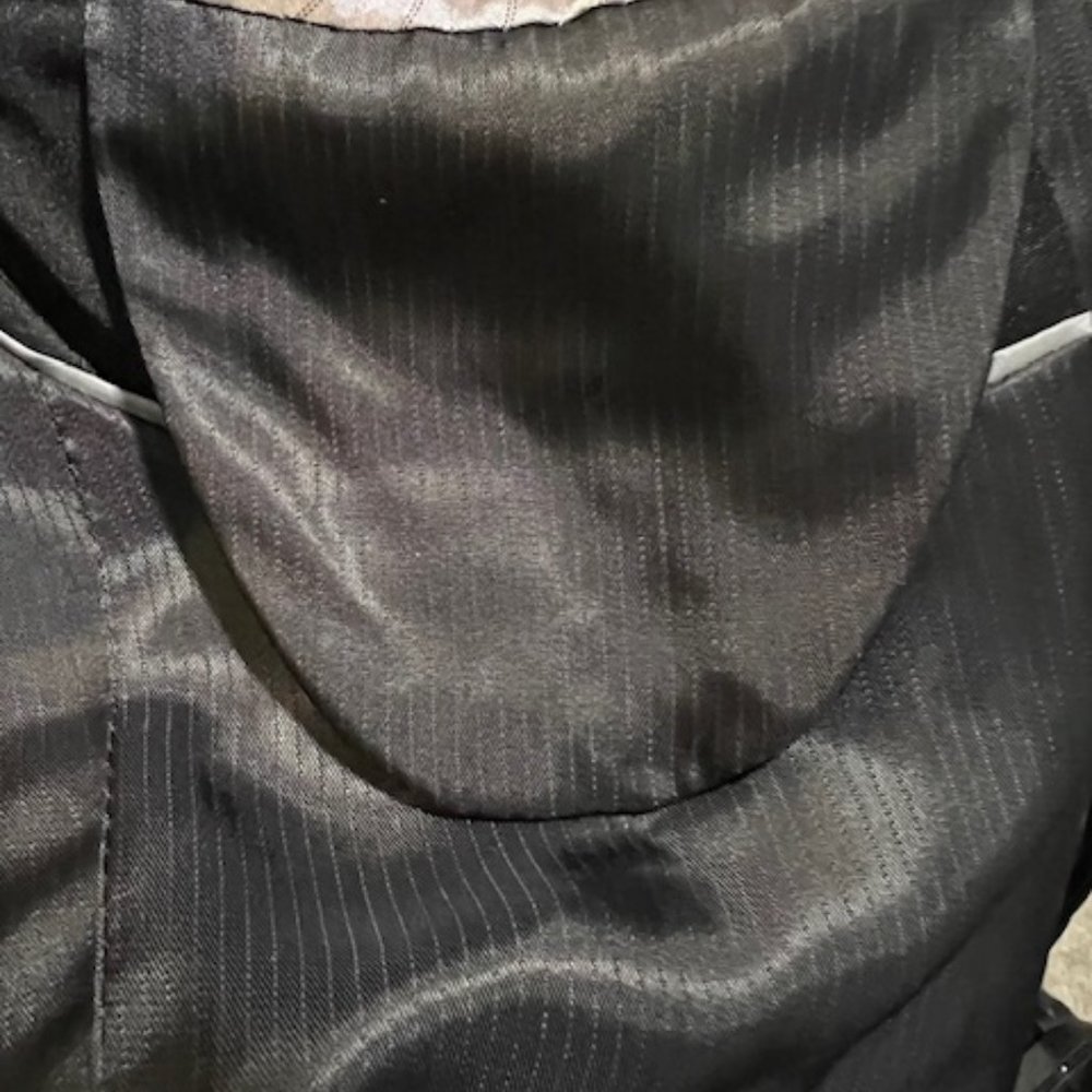 Prontomoda Snello Charcoal 100% Merino Wool Suit Coat/Sport Coat - Picture 12 of 14